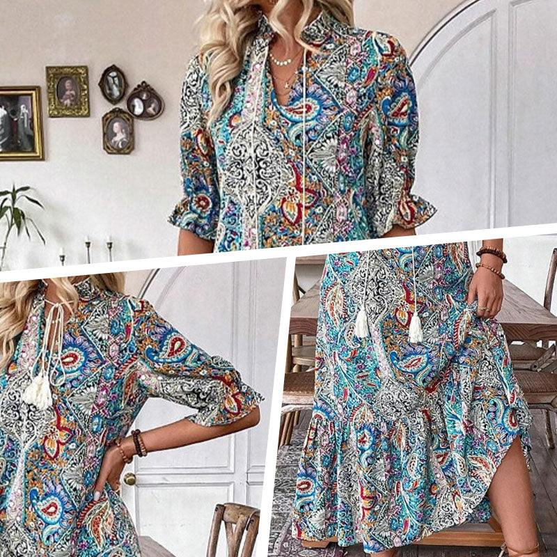 🌸Spring Specials💐 Women's Summer V-Neck Floral Dress
