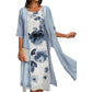 🌸Spring Specials💐 Women's Two-Piece Floral Print Suit Dress