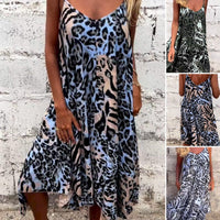 🌸Spring Specials💐 Leopard Print Spaghetti Maxi Dress