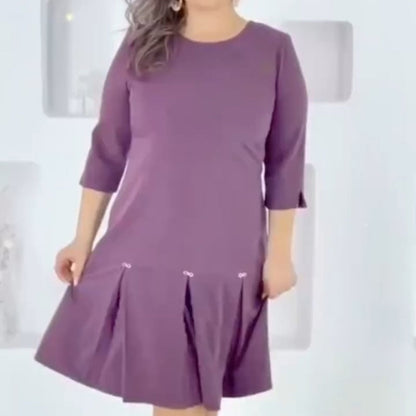 🌸Spring Specials💐 Women's Plus Size A-Line Work Dress
