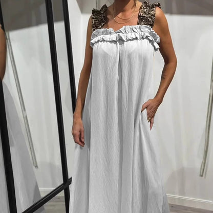 🌸Spring Specials💐 Women's Casual Sleeveless Maxi Dress with Pockets