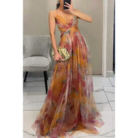 🌸Spring Specials💐 Mesh Printed Camisole Dress For Women
