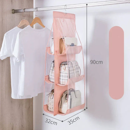 ⏳Time-limited Special⌛ Dustproof, Hanging Handbag Organizer – Foldable and Washable