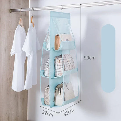 ⏳Time-limited Special⌛ Dustproof, Hanging Handbag Organizer – Foldable and Washable
