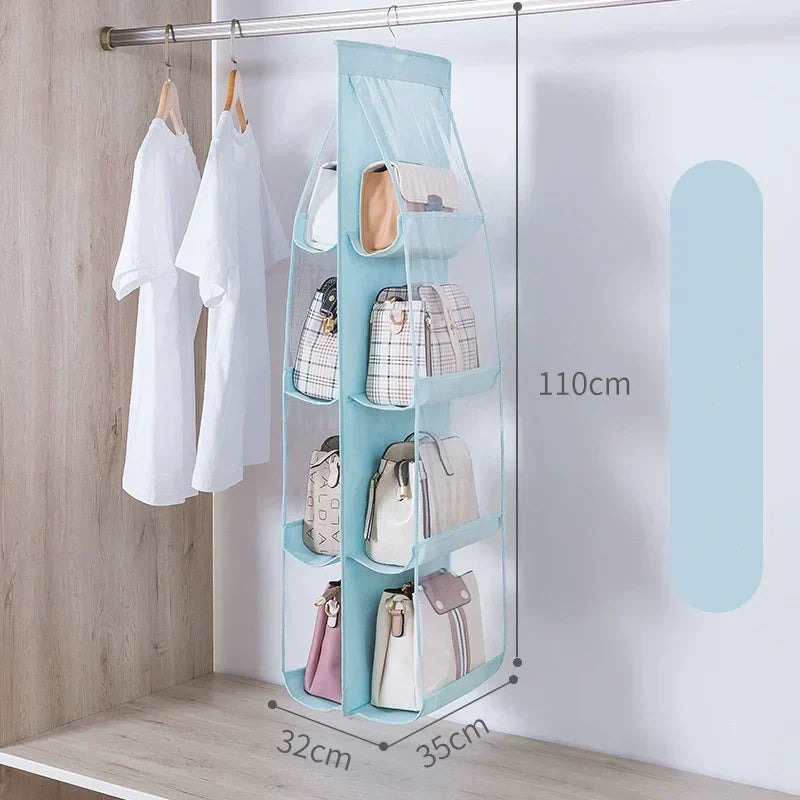 ⏳Time-limited Special⌛ Dustproof, Hanging Handbag Organizer – Foldable and Washable