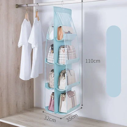 ⏳Time-limited Special⌛ Dustproof, Hanging Handbag Organizer – Foldable and Washable
