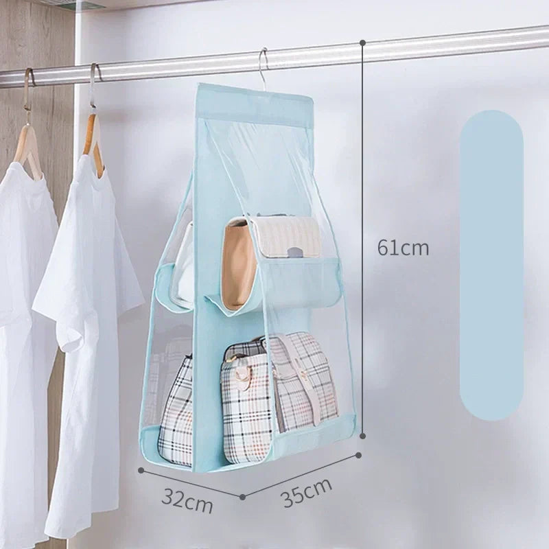 ⏳Time-limited Special⌛ Dustproof, Hanging Handbag Organizer – Foldable and Washable