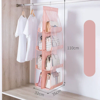 ⏳Time-limited Special⌛ Dustproof, Hanging Handbag Organizer – Foldable and Washable
