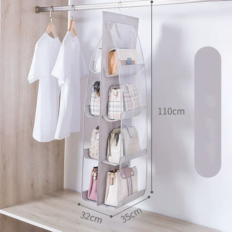 ⏳Time-limited Special⌛ Dustproof, Hanging Handbag Organizer – Foldable and Washable
