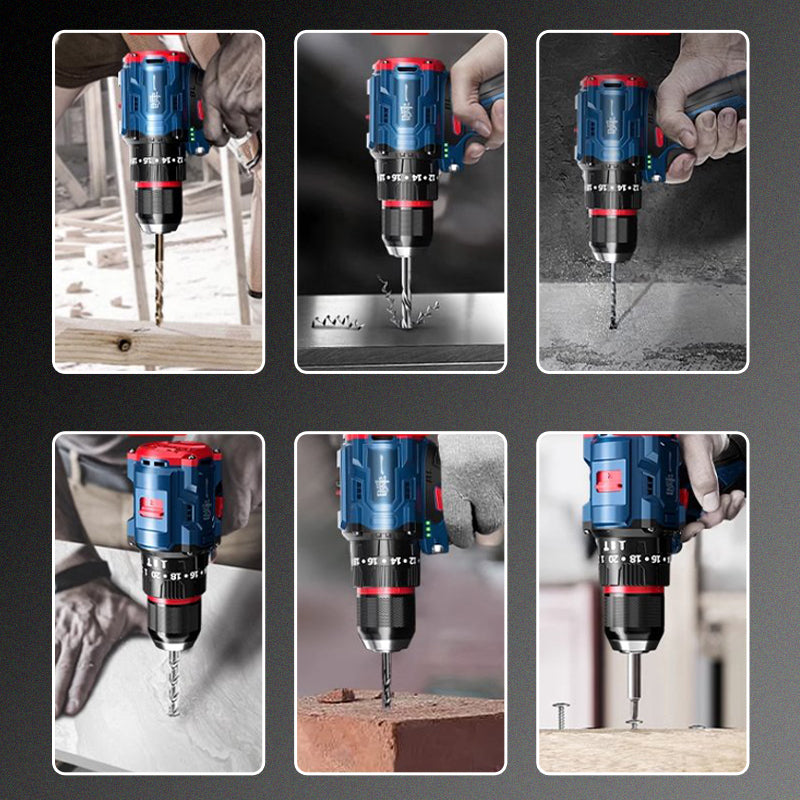 💯 Electric Drill & Screwdriver with Removable Chuck
