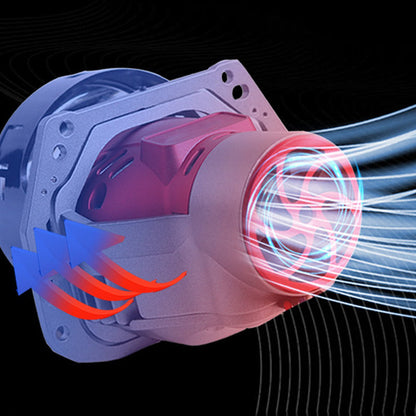 ☄️LED Dual-light Follower Lens Car Headlamps