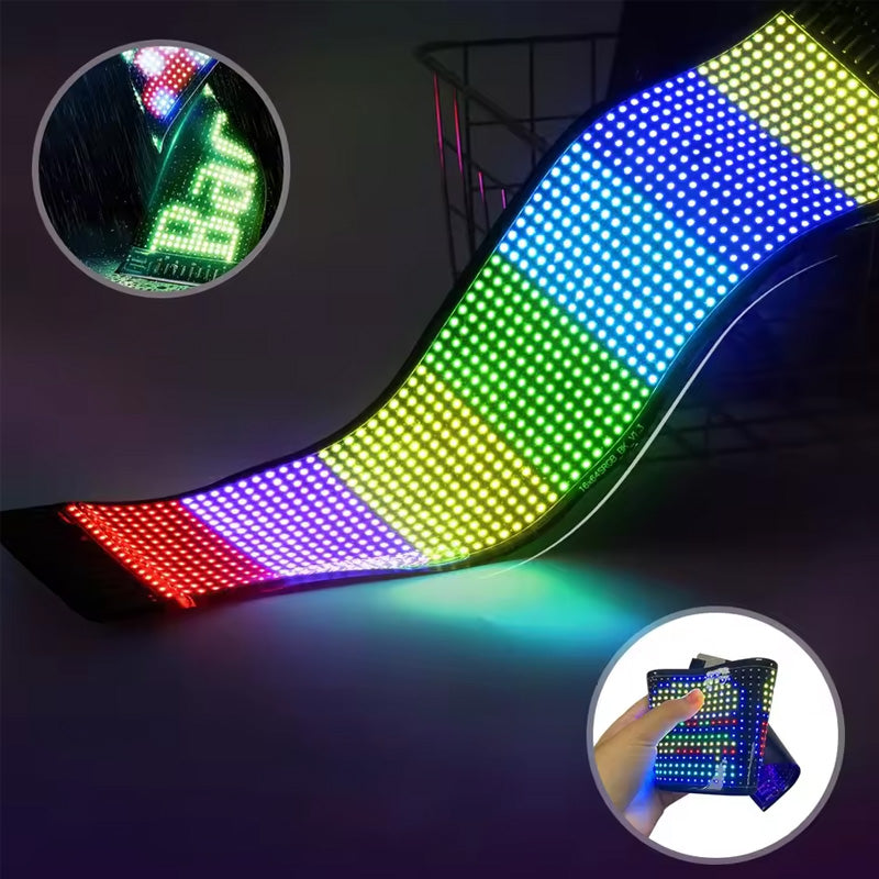 💯 LED Waterproof Smart Color Soft Screen