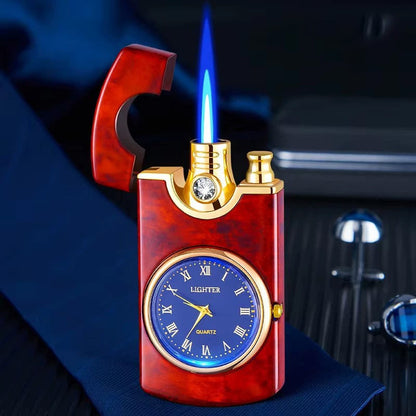 ⏳Time-limited Special⌛ Windproof Torch Lighter with Clock