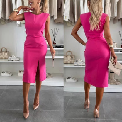 ⏳Time-limited Special⏰Women’s Sleeveless Bodycon Dress with Slit