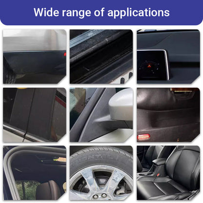 1-Step Plastic Trim Renewal – Restores Faded Car Interiors & Exteriors (No Painting Needed!)🎁Free Sponge