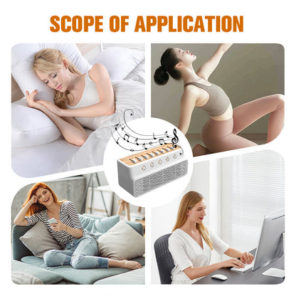 🌊White Noise Machine⛈️Portable Sleep Sound Therapy Device😪