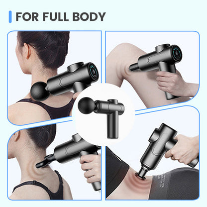 ⏳Time-limited Special⌛Portable Deep Tissue Massager with 6 Speeds & 4 Heads🎁