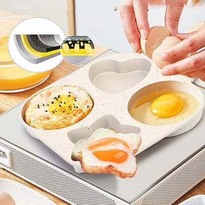 ⏳Time-limited Special⌛ Multifunctional 4-hole Omelette Pan