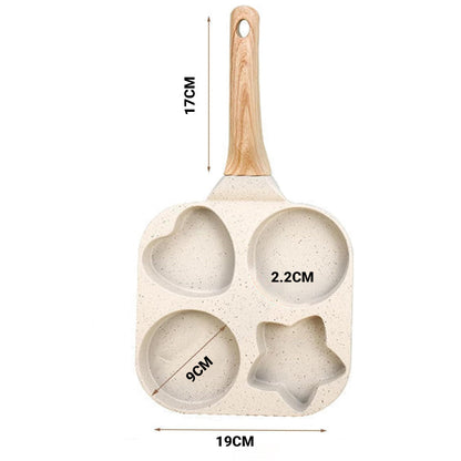 ⏳Time-limited Special⌛ Multifunctional 4-hole Omelette Pan