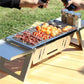 🔥🔥🔥Stainless Steel Folding Outdoor Barbecue