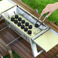 🔥🔥🔥Stainless Steel Folding Outdoor Barbecue