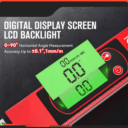 ⏳Time-limited Special⌛ Multi-Function High Precision Magnetic Level with LCD Digital Display