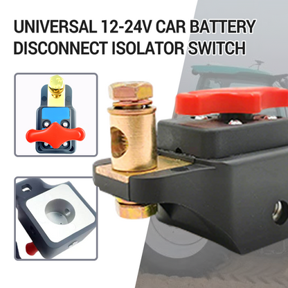 ⏳Time-limited Special⌛ Universal 12-24V Car Battery Disconnect Isolator Switch
