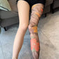 💯Spring Specials🎉 Unisex High Waist Flower Tattoo Stockings