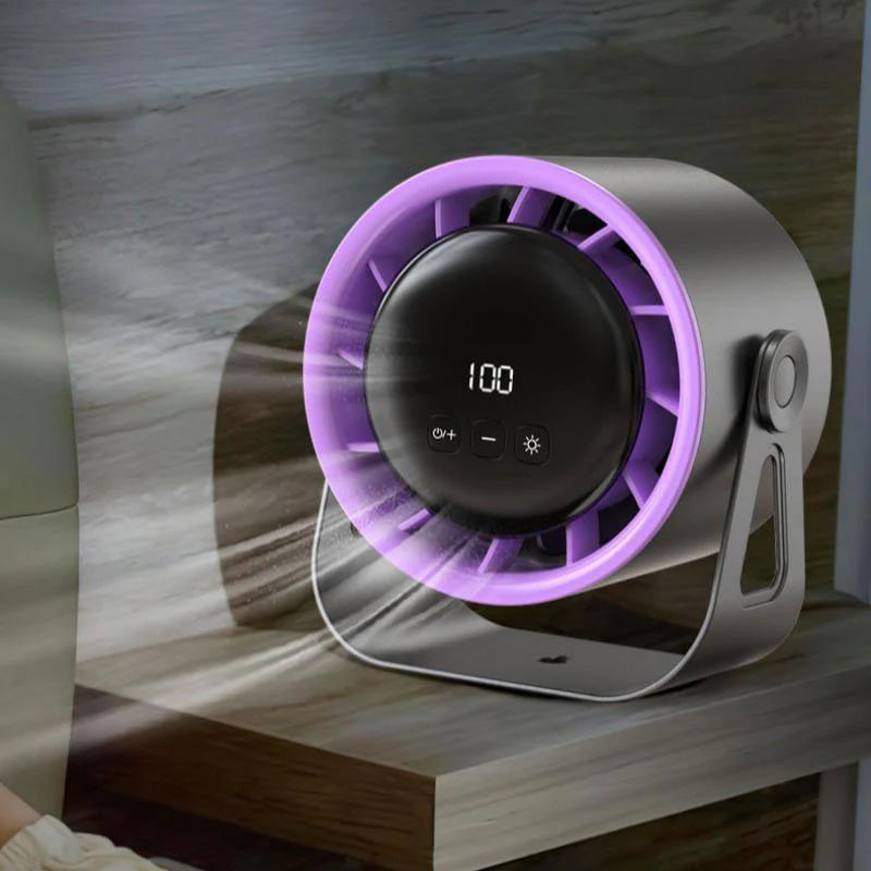 ⏳Time-limited Special⏰Portable Rechargeable Desk Fan🍃