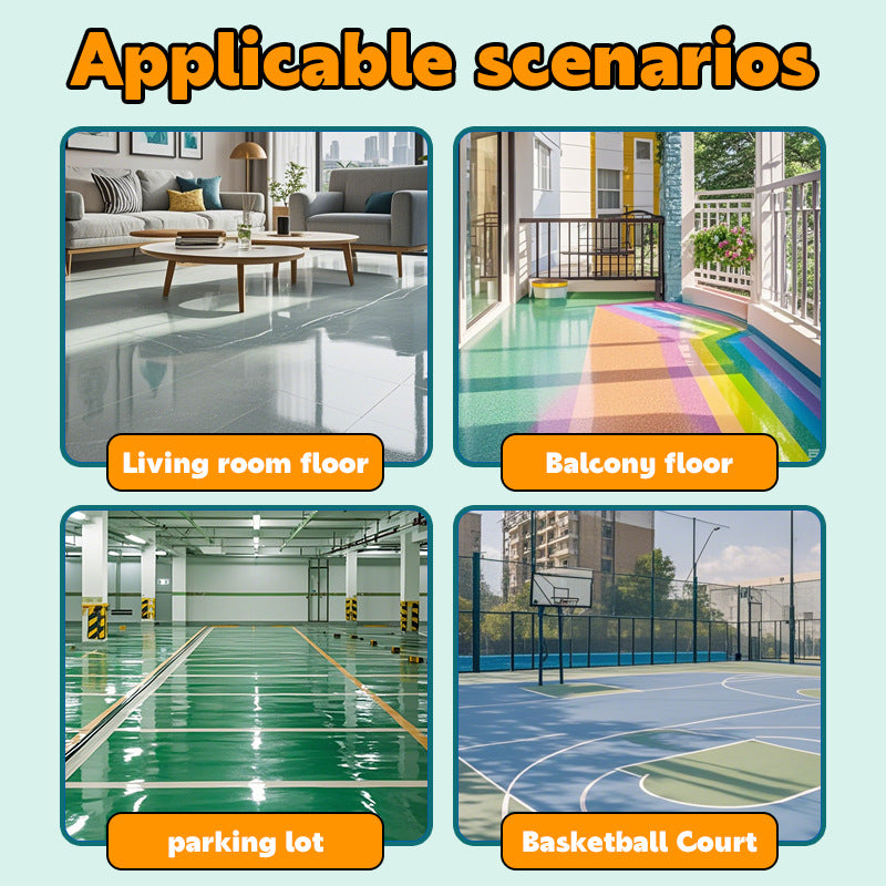 ⏳Time-limited Special⌛Anti-Slip Wear-Resistant Water-Based Floor Paint