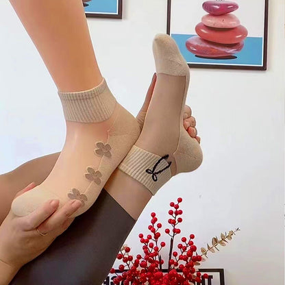 🌴Summer Specials🌴Women's Breathable Mesh Patchwork Ankle Socks✨