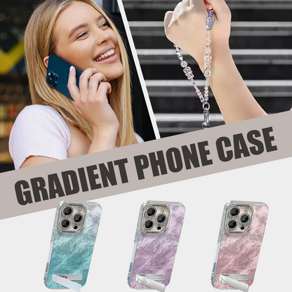 ⏳Time-limited Special⌛Gradient Phone Case with Stand & Chain for iPhone Series