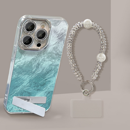 ⏳Time-limited Special⌛Gradient Phone Case with Stand & Chain for iPhone Series