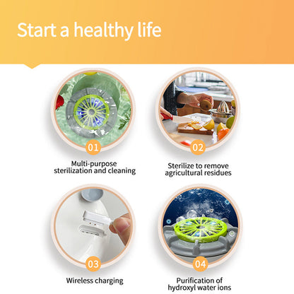 🍉🥬Efficient Portable Fruit and Vegetable Washers