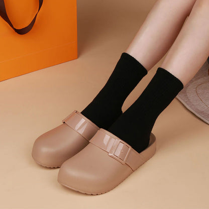 ⏳Time-limited Special⌛Summer Soft Closed Toe Slip-On Clogs