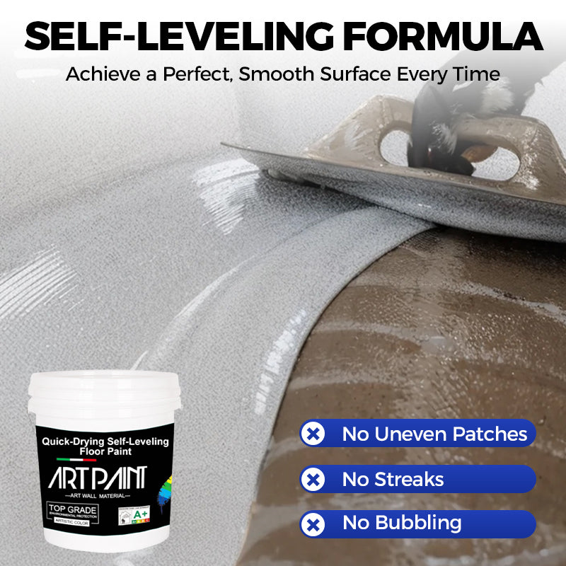 ⏳Time-limited Special⌛Quick-Drying Self-Leveling Floor Paint