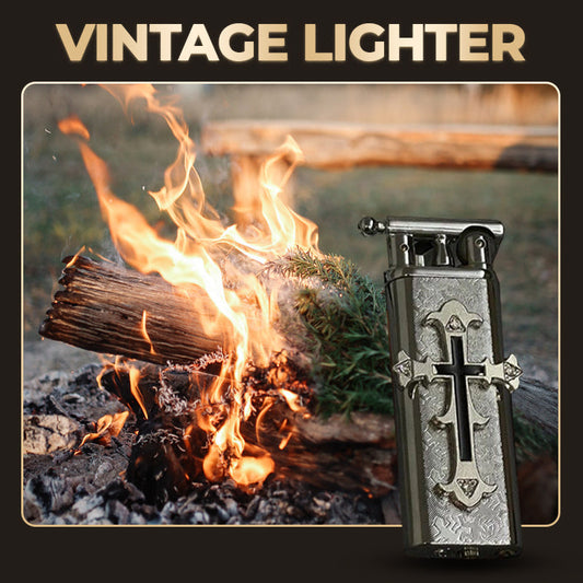 ⏳Time-limited Special⌛ Vintage Stylish Cross Design Lighter