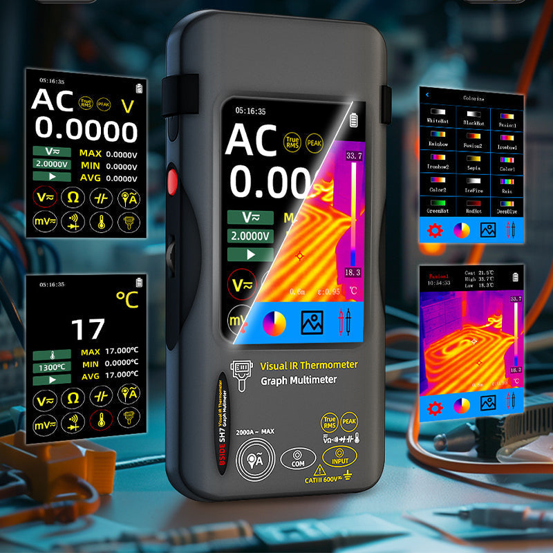 ⏳Time-limited Special⌛Infrared Thermal Imaging SH7 Touch Screen High Accuracy Thermometer