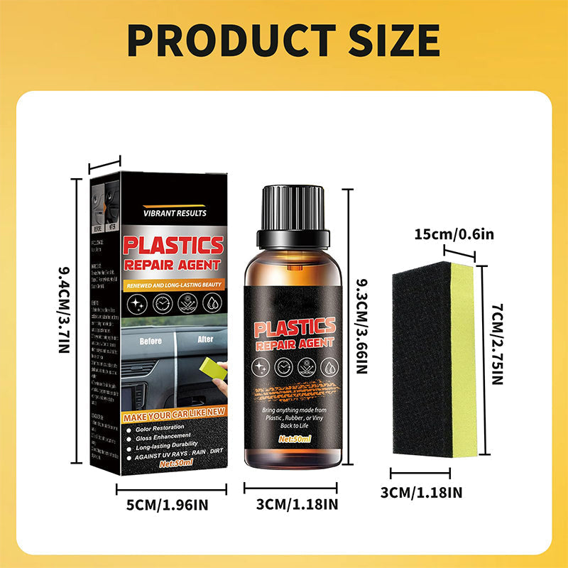 ⏳Time-limited Special⌛Automotive Plastic Interior Crystal Coating Refinishing Restorer