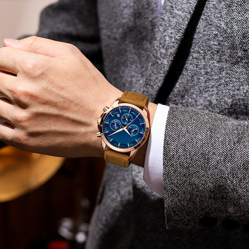 ⏳Time-limited Special⌛Men's Waterproof Business Wrist Watch