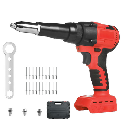 ⏳Time-limited Special⌛Portable Handheld 21V Brushless Rivet Machine with Aluminum Rivets & Storage Box