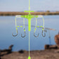 ⏳Time-limited Special⏰Outdoor Fluorescent Floating Fishing Set with 5 Barbed Hooks