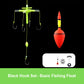 ⏳Time-limited Special⏰Outdoor Fluorescent Floating Fishing Set with 5 Barbed Hooks