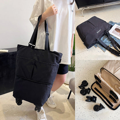 ⏳Time-limited Special⌛Large Capacity Universal Wheel Waterproof Dry Wet Separation Travel Bag