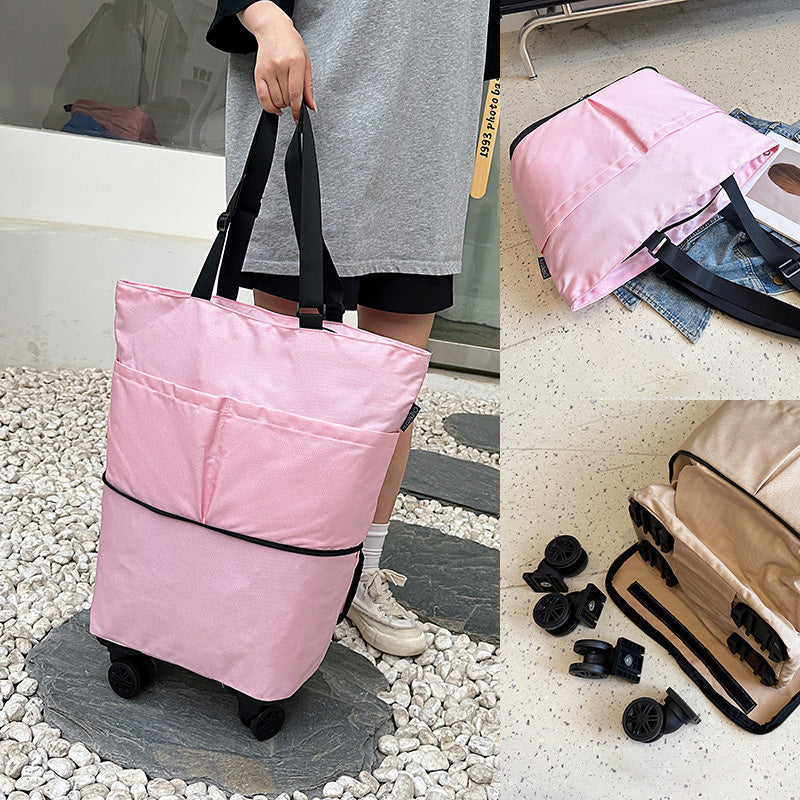 ⏳Time-limited Special⌛Large Capacity Universal Wheel Waterproof Dry Wet Separation Travel Bag