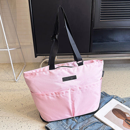 ⏳Time-limited Special⌛Large Capacity Universal Wheel Waterproof Dry Wet Separation Travel Bag