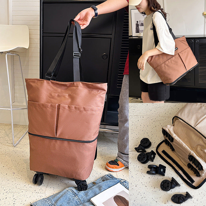 ⏳Time-limited Special⌛Large Capacity Universal Wheel Waterproof Dry Wet Separation Travel Bag