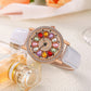 ⏳Time-limited Special💎Women's Rotating Dial Watch with Colored Crystals - Unique & Stylish⌚