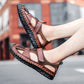 ⏳Time-limited Special⌛Men's Breathable Knit Faux Leather Sandals👣