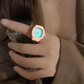 ⏳Time-limited Special⌛Stylish and Exquisite Square Watch Ring